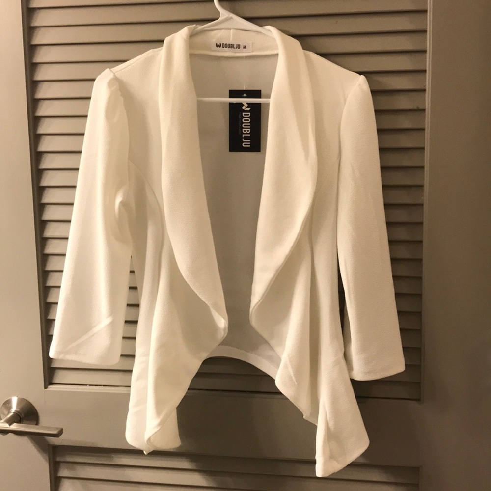 NWT Blazer-Style Cardigan